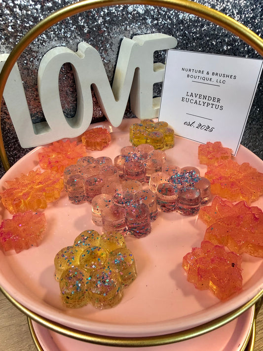 Luxury Tiered Gel Wax Melt Gift Set - Lavender Eucalyptus