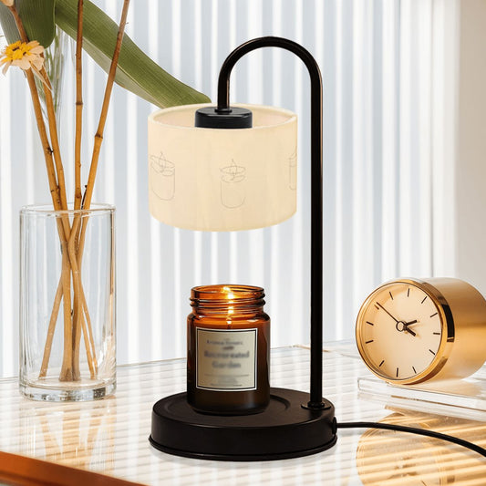 Candle Warmer Lamp + Shade