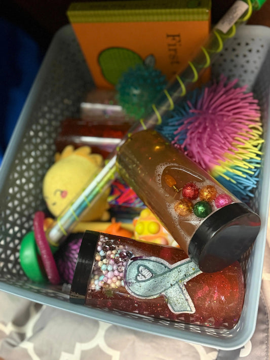 How Sensory Bottles Help Manage Anxiety: A Guide to Calm Nurture & Brushes LLC