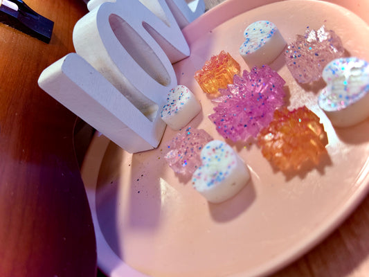 Rose Wax Melts Gift Set - Lavender Eucalyptus & Eucalyptus Clary Sage