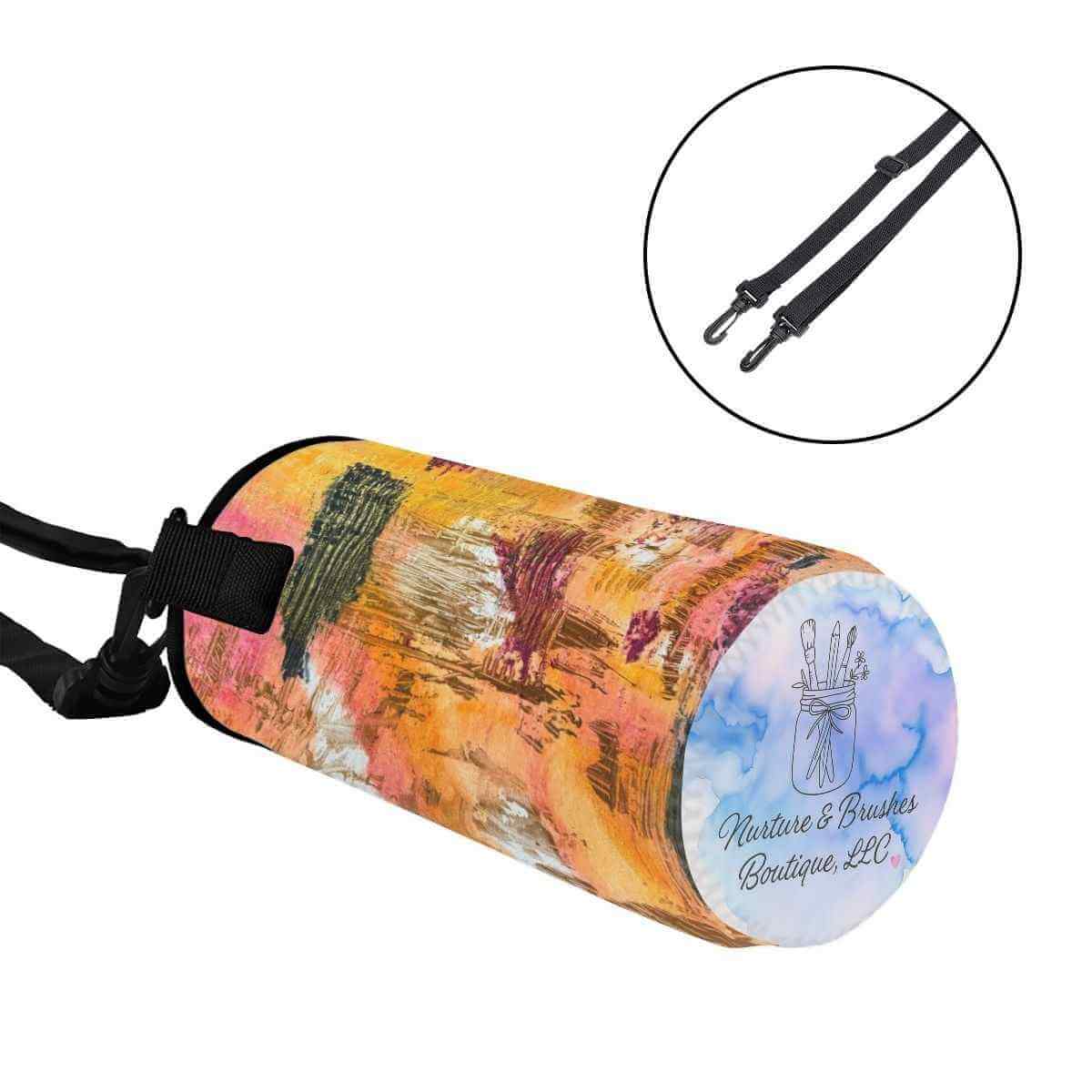 Sparkly New Year Bottle Sleeve - Keeping Your Sensory Bottle Safe in Style