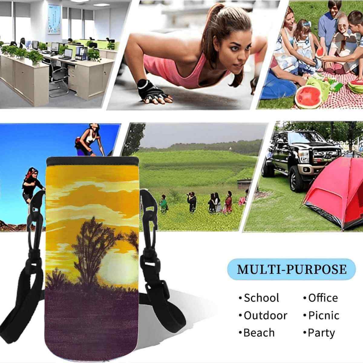 Sunset Vibes Bottle Sleeve - Keeping Your Sensory Bottle Safe in Style