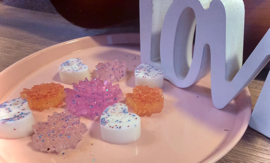 Rose Wax Melts Gift Set - Lavender Eucalyptus & Eucalyptus Clary Sage