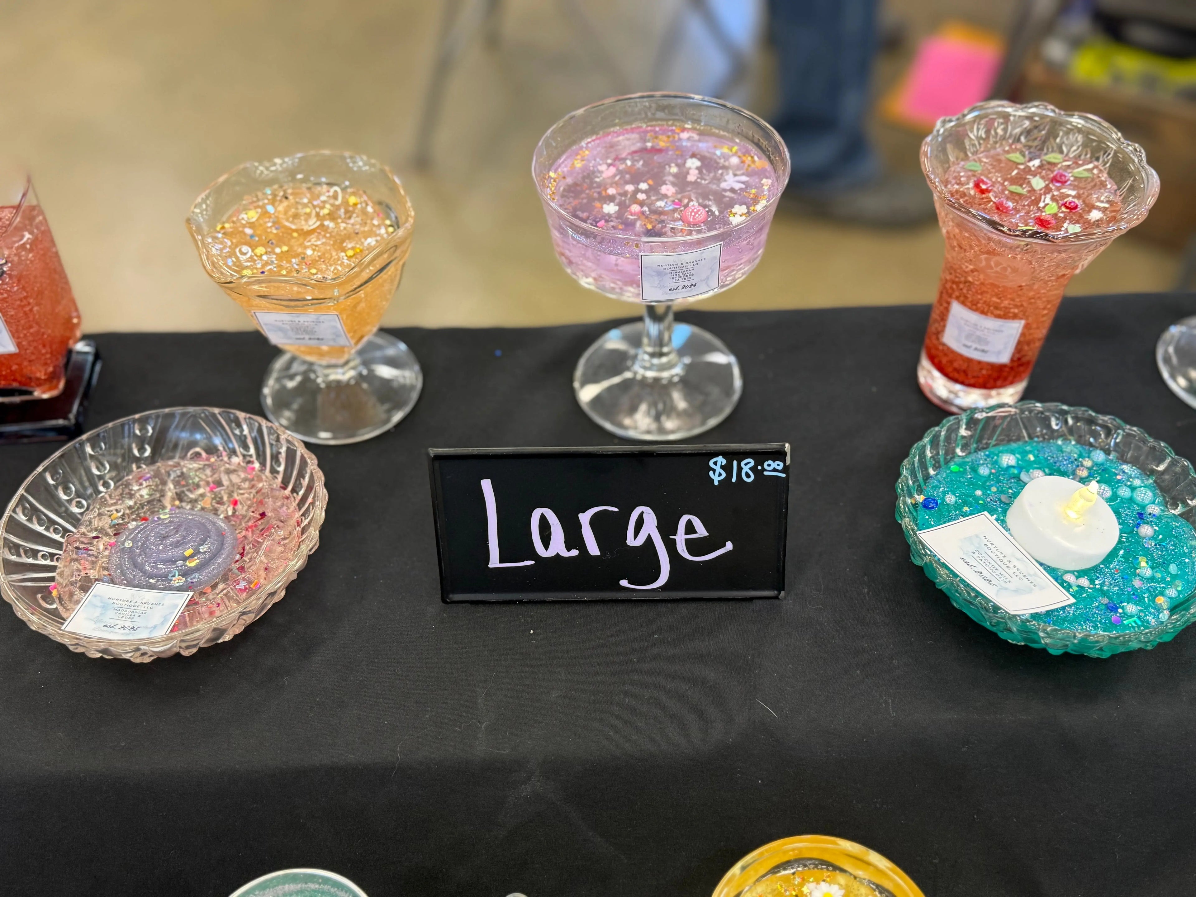 Gel Wax Steamers or Flameless Candles Nurture & Brushes LLC