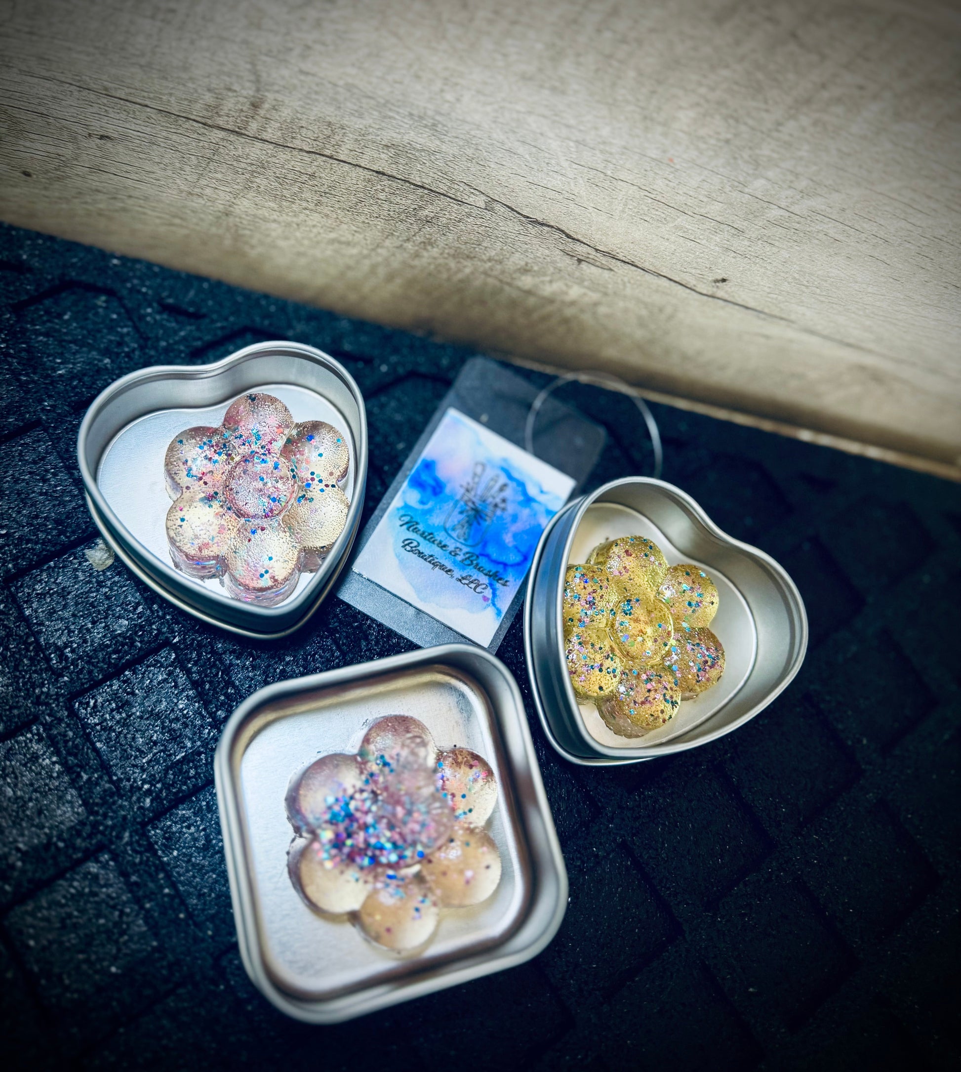 To-Go Squishy Aromatherapy Shapes Nurture & Brushes LLC