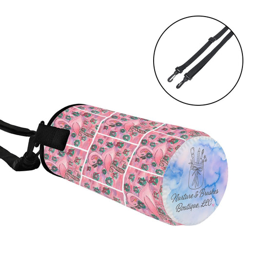 "Ringo the Flamingo" Christmas Edition Sensory Bottle Kit