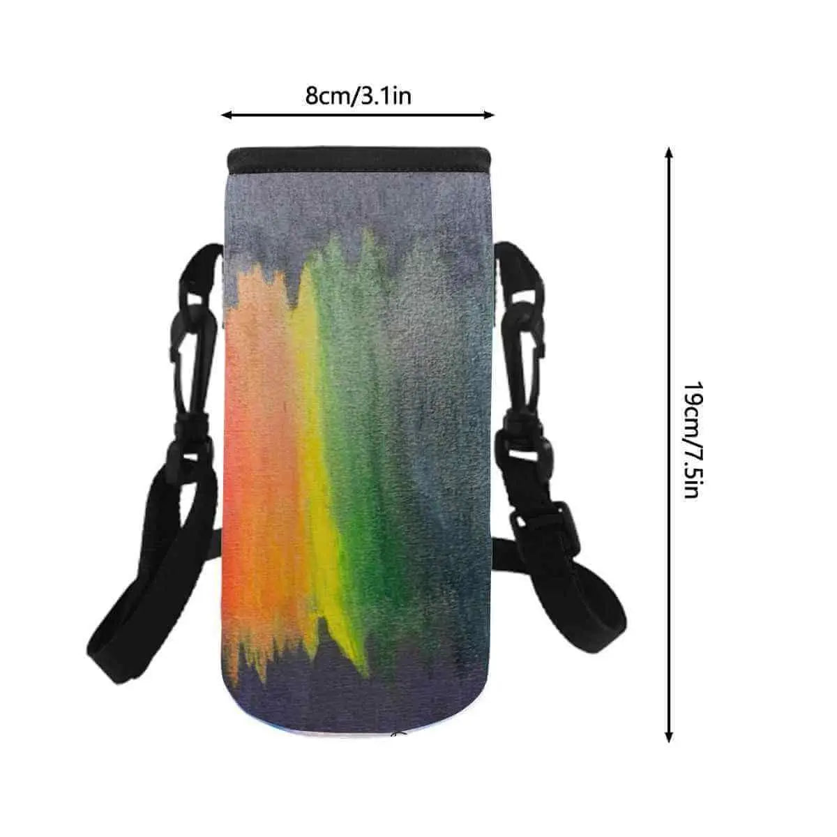 You're Not Alone Bottle Sleeve - Stay Hydrated in Style with vibrant colors and adjustable straps.
